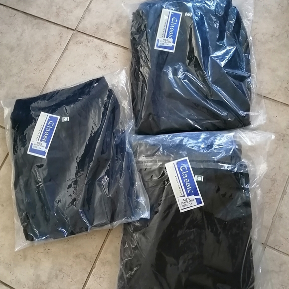 fleece lined unisex kid snow pants black - Picture 8 of 8